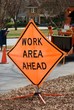Work area sign 003