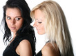 blond and brunette beautiful girl models blond and brunette beautiful girl models
