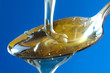 Photo: honey in spoon honey in spoon