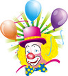 fiesta con payaso