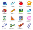 color icons - school