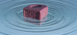 savon flottant dans l'eau
