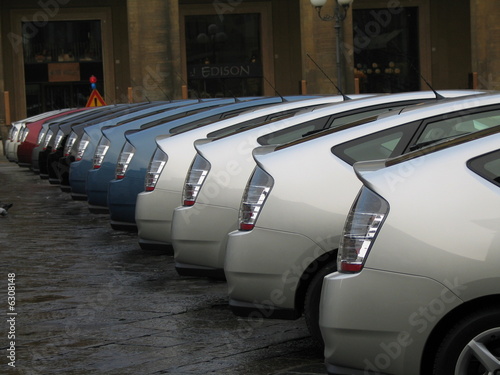 cars in a row