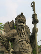 Temple keeper figurine, Wat Phra Kaeo, Bangkok Temple keeper figurine, Wat Phra Kaeo, Bangkok
