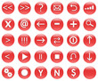 Icons for web actions. Inspired by web 2.0 buttons.