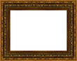 The old gold wooden frame XXL