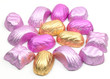 pink color wrapped chocolates