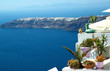 Cliff top view of the Caldera