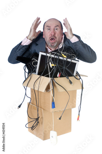 Photo: Downsizing to a smaller office? Not enough room. Downsizing to a smaller office? Not enough room.