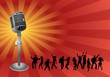 party - karaoke - plakat party - karaoke - plakat
