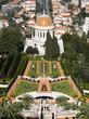 The Bahai Shrine,the terraced gardens The Bahai Shrine,the terraced gardens