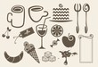 Coffee shop icons