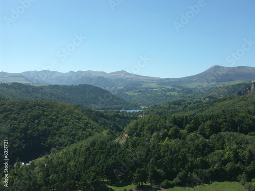 montagnes d'auvergne