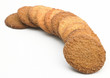 rows of cookies