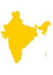 Indien Karte