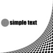 black halftone background - vector black halftone background - vector