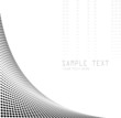 black halftone background - vector black halftone background - vector