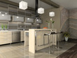 Interior of the modern apartment Interior of the modern apartment