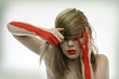 beauty girl with blond hair image