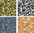 seamless camouflage pattern vector set seamless camouflage pattern vector set