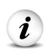 Information Symbol - white Information Symbol - white