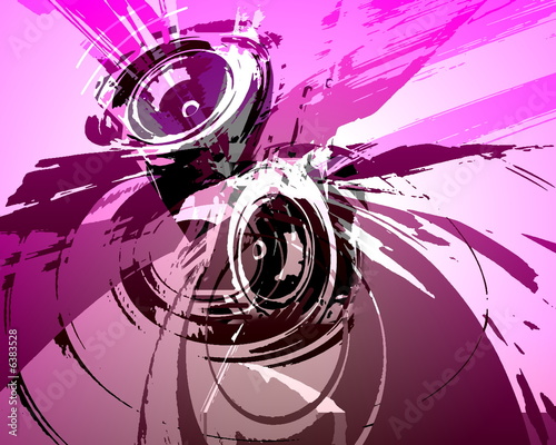 Grunge Music Background Grunge Music Background