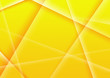 Abstract background of yellow color, with white and orange lines Abstract background of yellow color, with white and orange lines