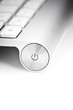 Detail of a modern computer keyboard