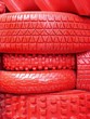 pneu rouge