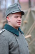 German soldier WWII.Reenacting