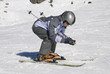 jeune fille à ski
