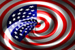 Abstract american flag
