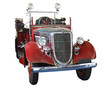 Car isolated with clipping path