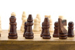 object on white: game - chess macro