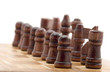 object on white: game - chess macro