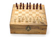 object on white: game - chess macro