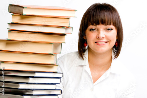 Photo: women with books women with books