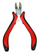 Cutting pliers isolated