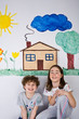 Kids painting