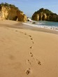 Albufeira - Spuren im Sand Albufeira - Spuren im Sand