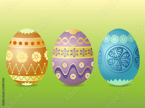 easter eggs pictures clip art. Clip-art of Easter eggs with
