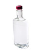 Vodka isolated on a white background.