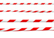Illustration: Several versions of a construction ribbon Several versions of a construction ribbon