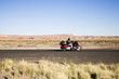 Biker on highway Arizona USA