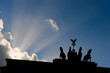 Quadriga und Wolken Quadriga und Wolken