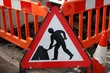 roadworks sign