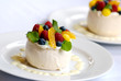 Fruit tart merangue