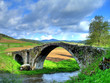 Old Roman bridge in mountain Rhodopi