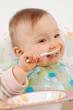 eating baby girl