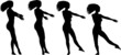 image 07 to 10 pose pirouette silhouettes left cam